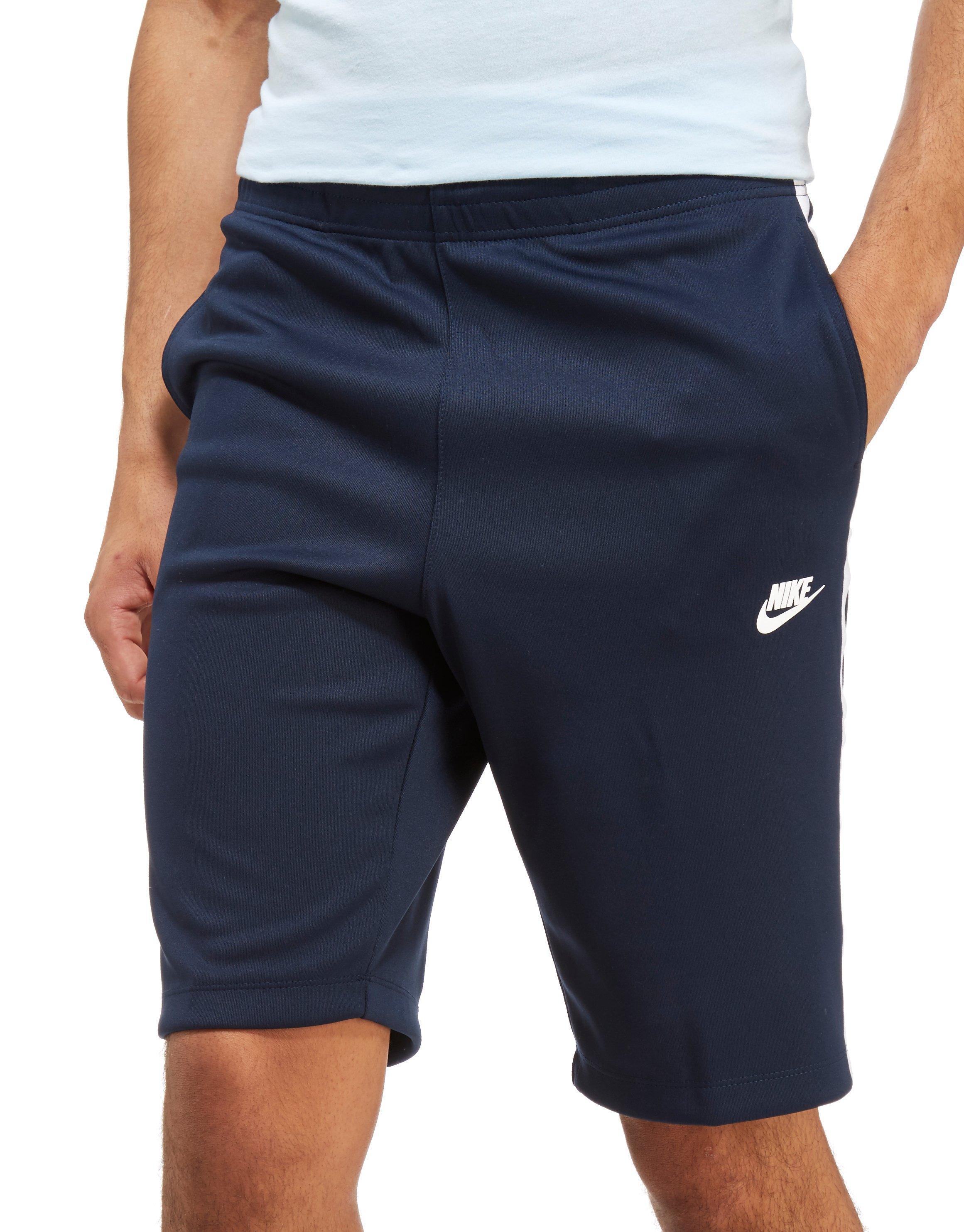 Nike Synthetic Tribute Poly Shorts in Navy/White (Blue) for Men - Lyst