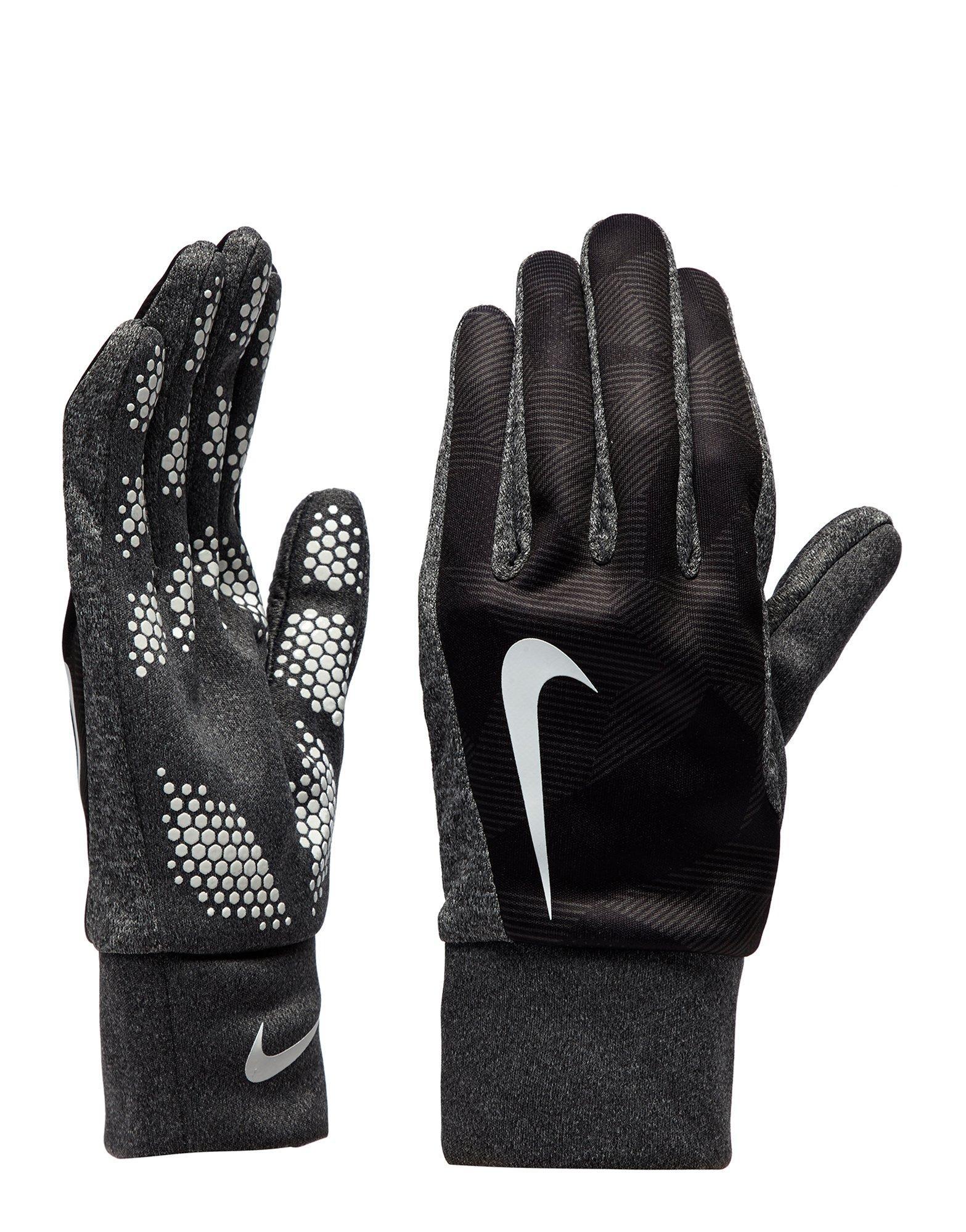 Nike Fleece Hyperwarm Gloves in Grey (Gray) for Men - Lyst