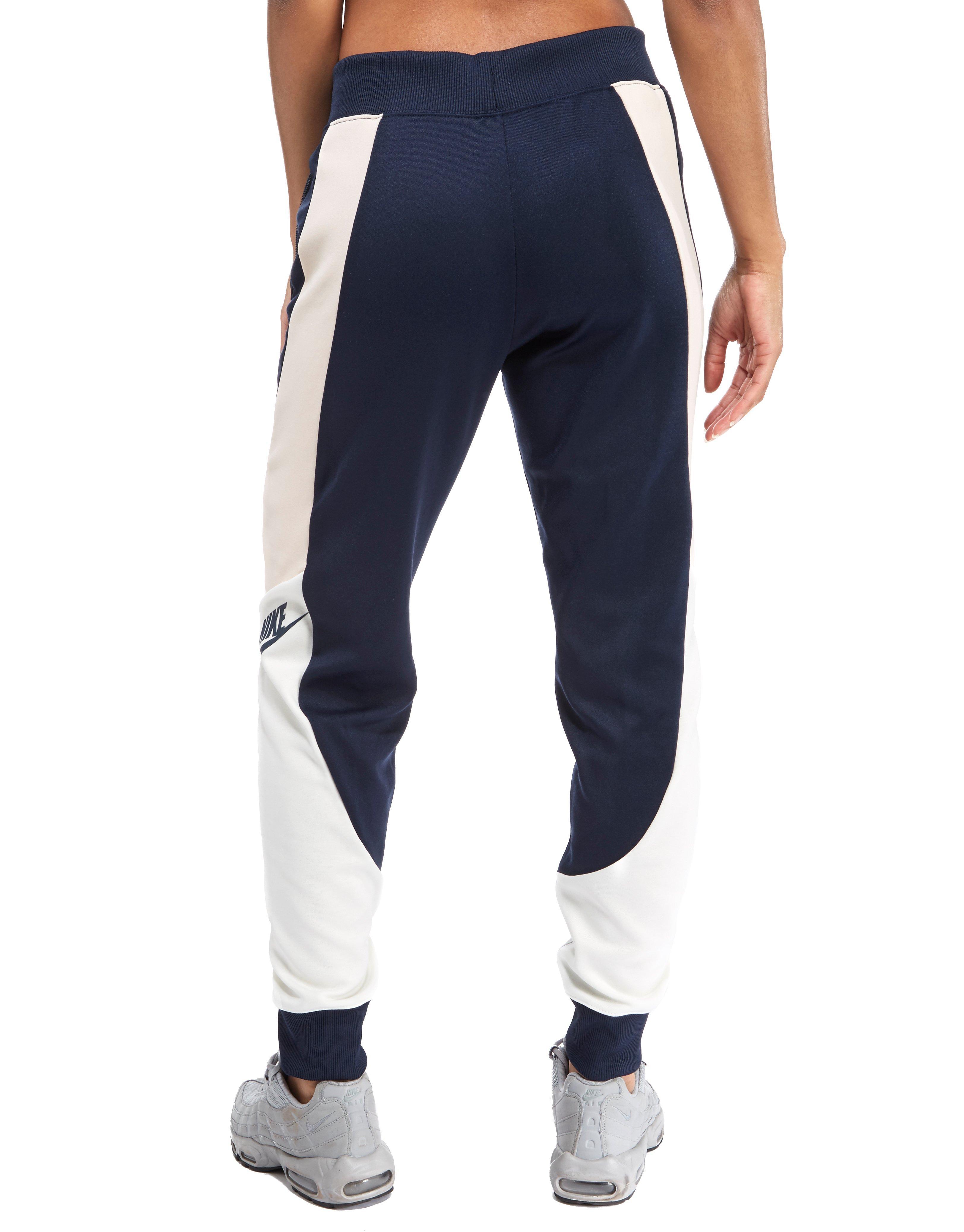 Nike poly colour block track pants Clearance
