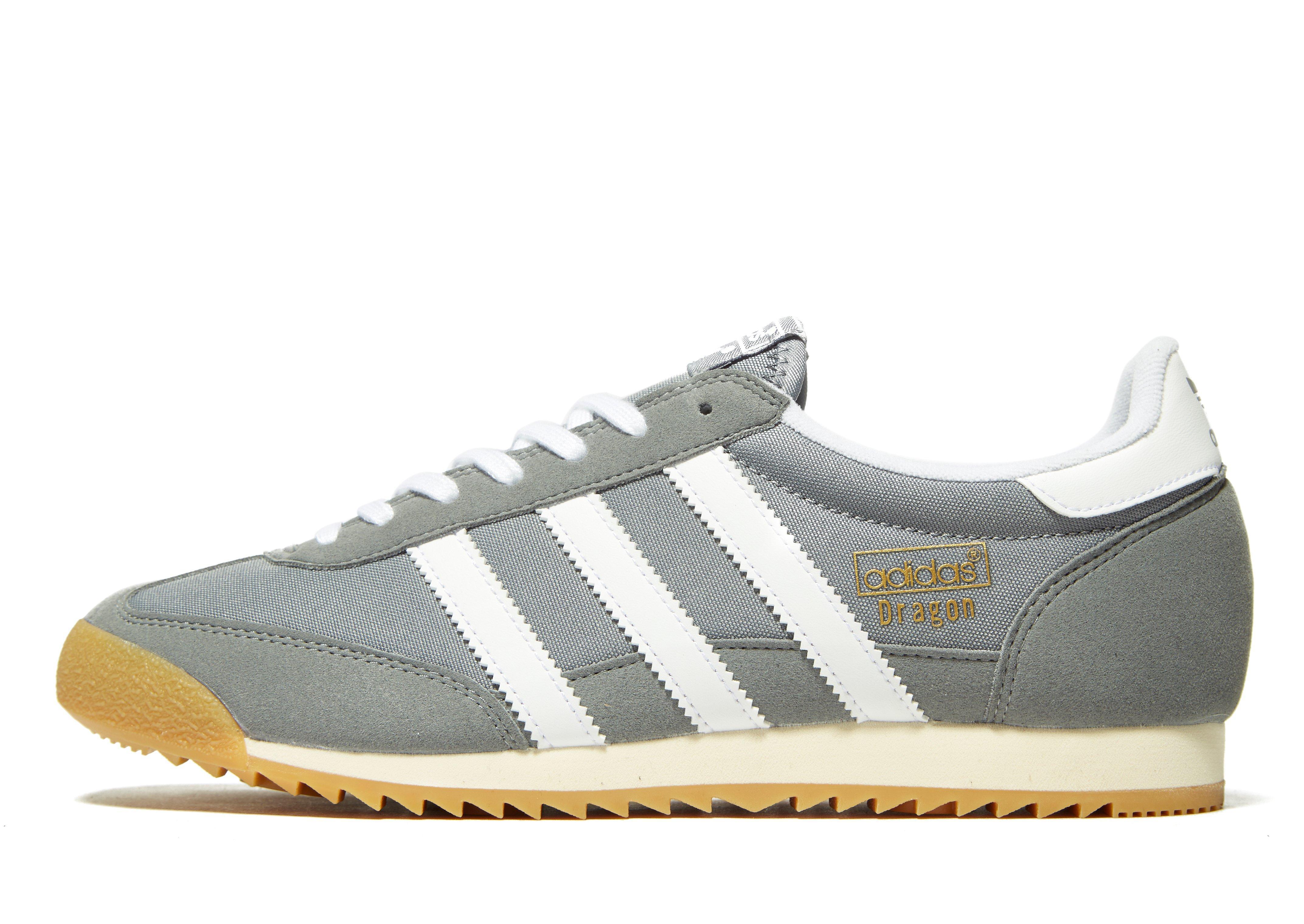 adidas dragon trainers grey