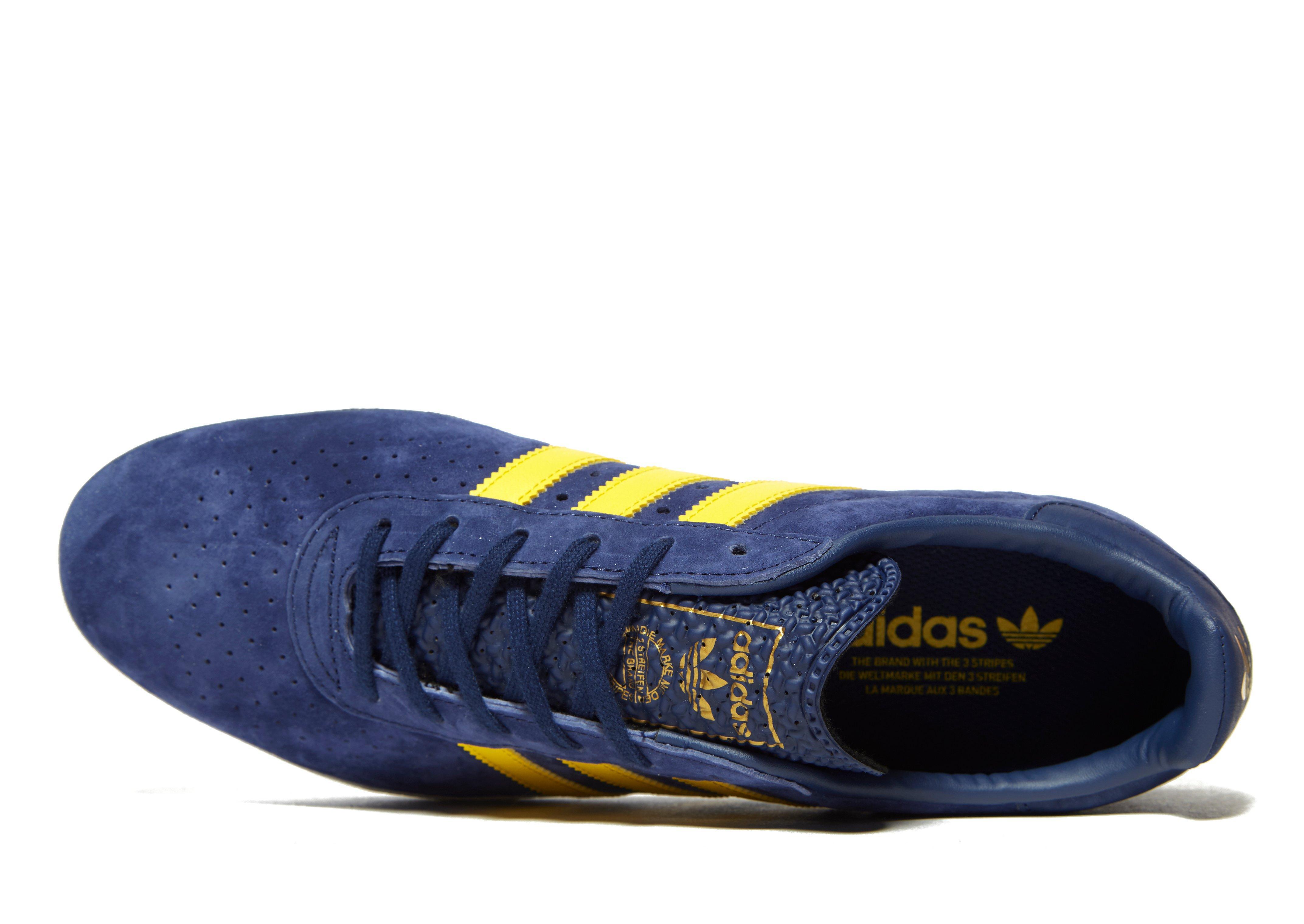 adidas 350 blue and yellow