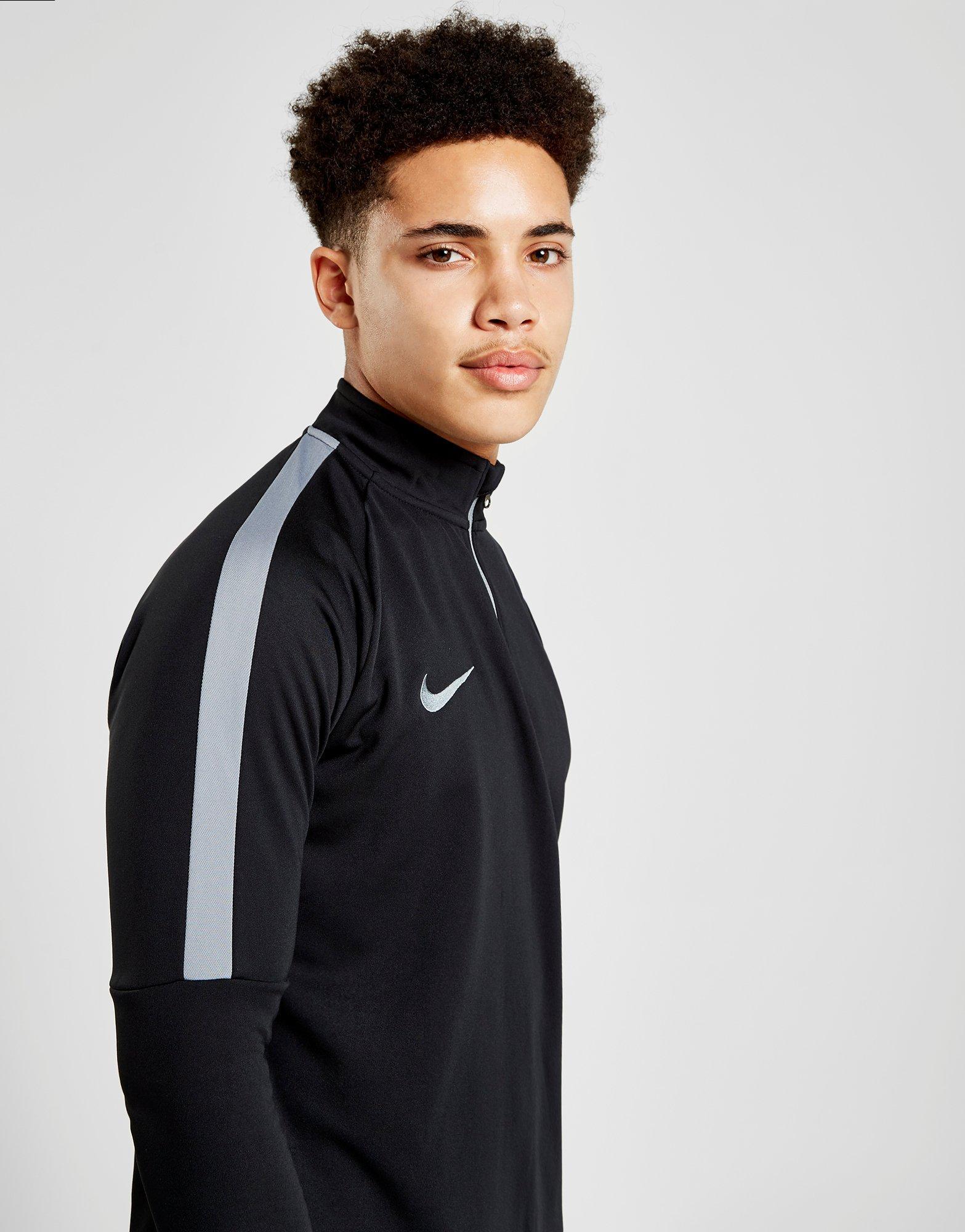 nike academy tracksuit half zip