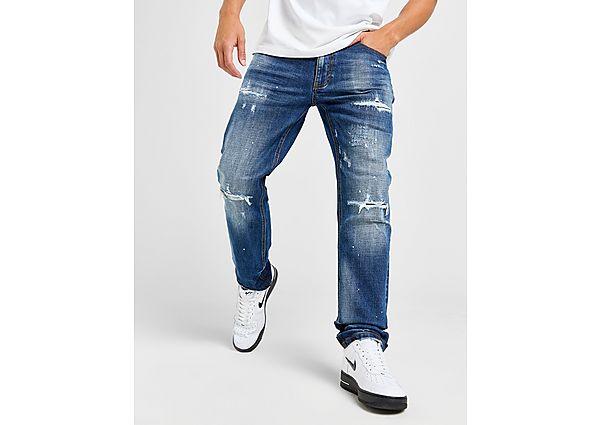 Skinny Fit Jeans Aderenti Uomo Jeans Slim Fit Jeans Da Mendicante