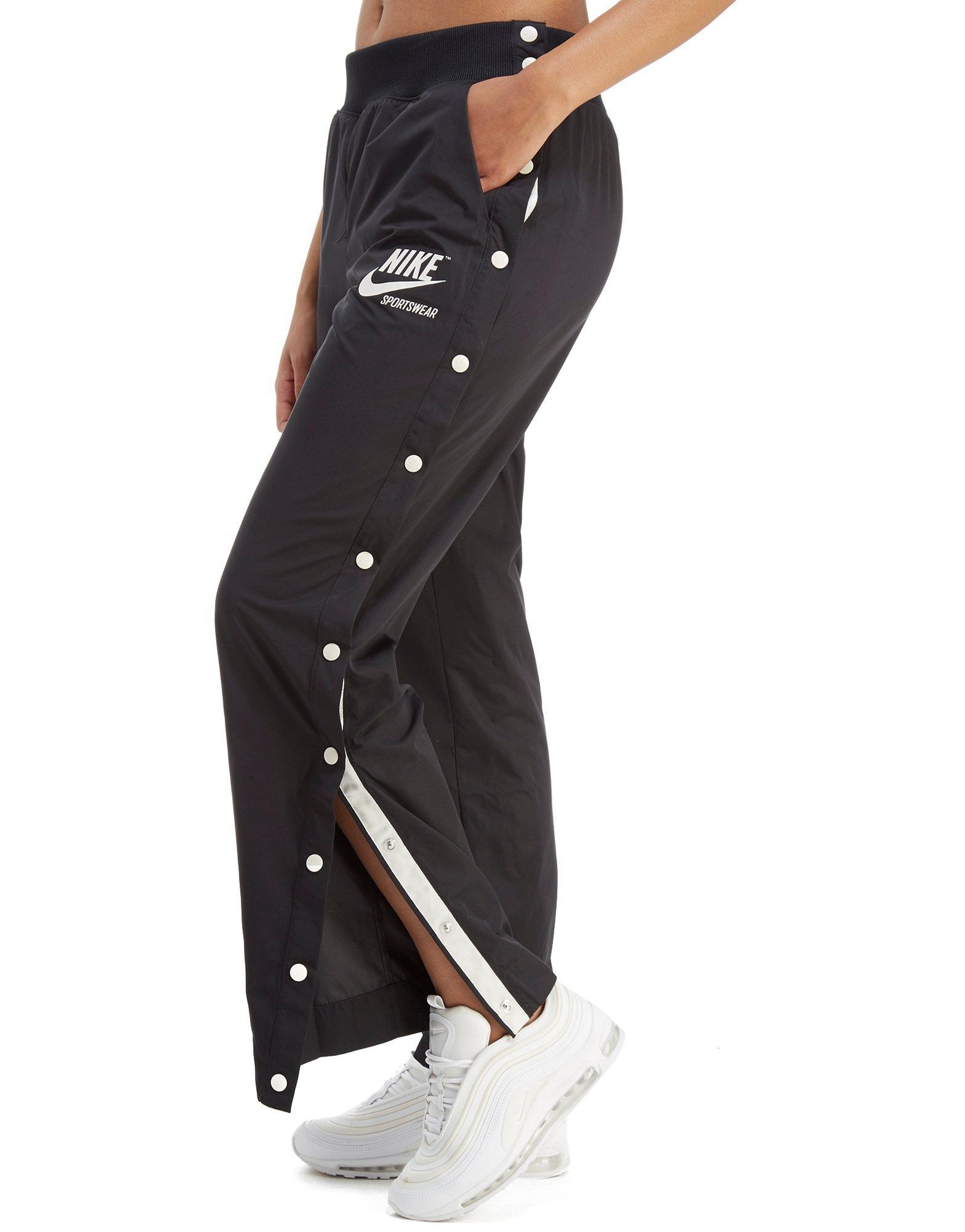 nike snap pants