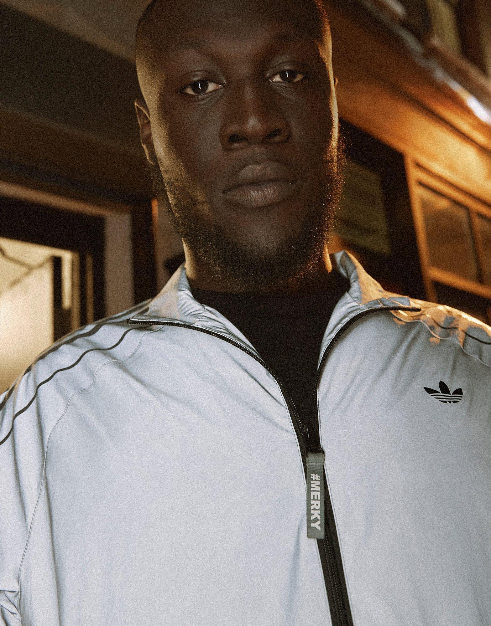 stormzy adidas reflective tracksuit