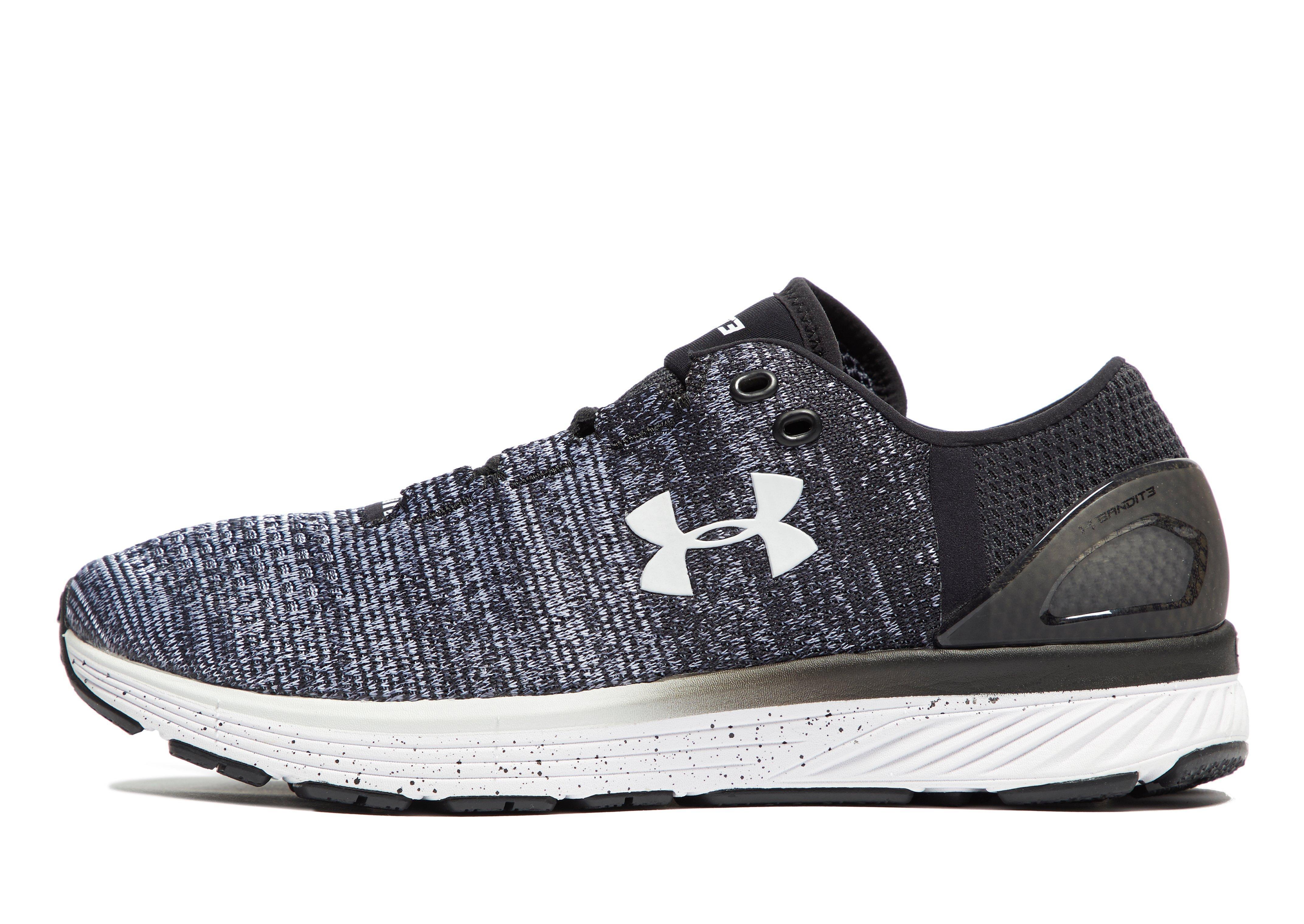 Under Armour Men's Charged Bandit 3 Running Shoes in Black for Men - Lyst