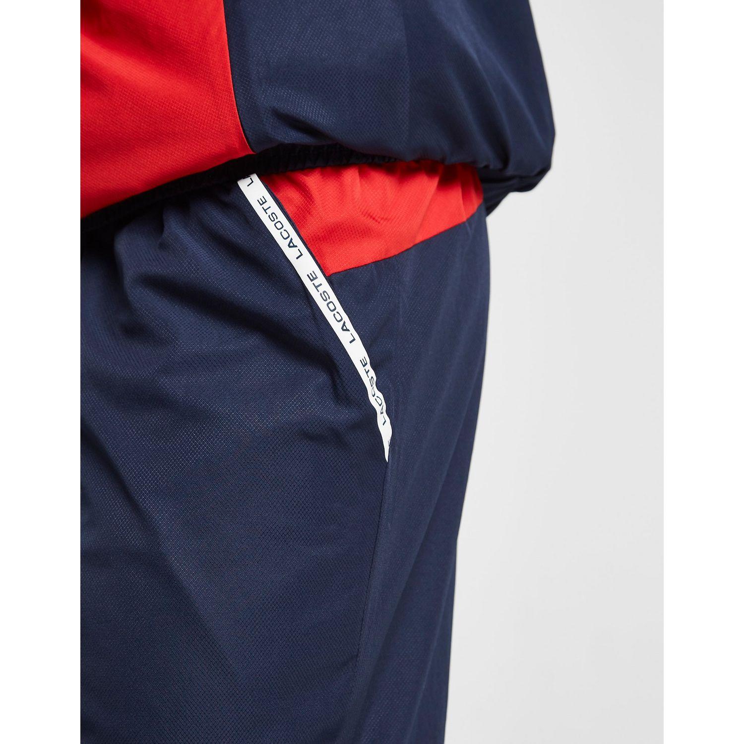 lacoste pocket tape tracksuit