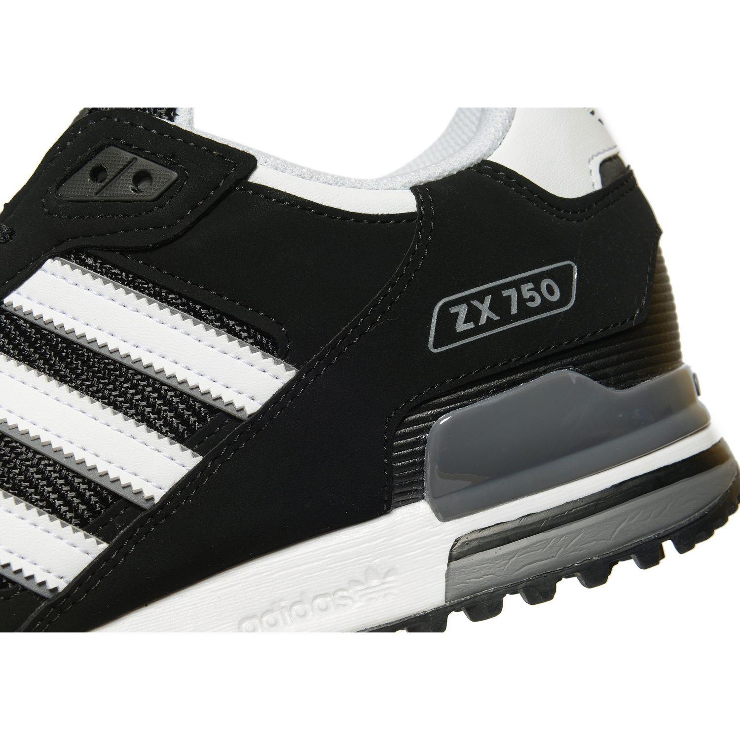adidas originals mens zx 750 trainers black
