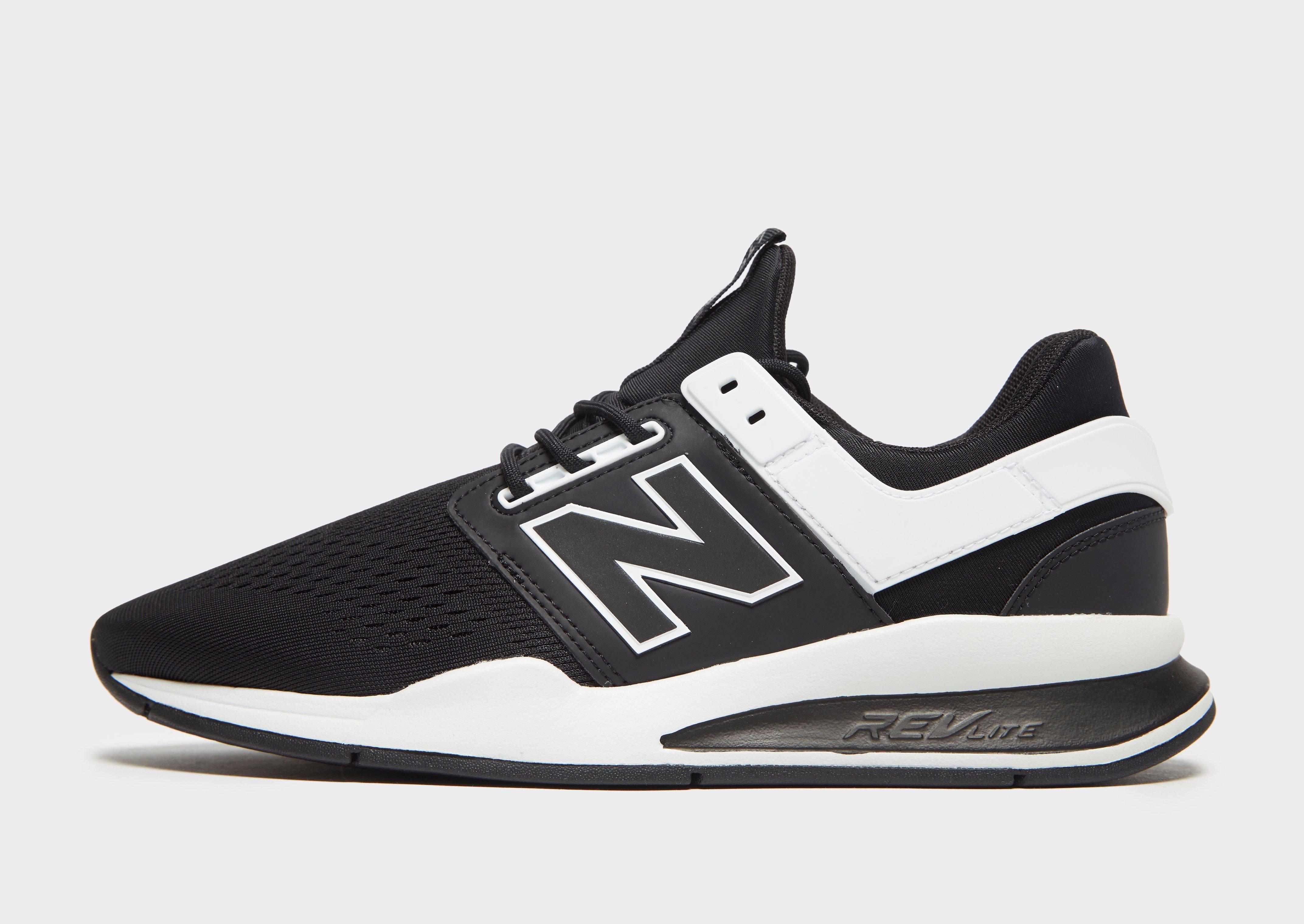 new balance black 247 trainers