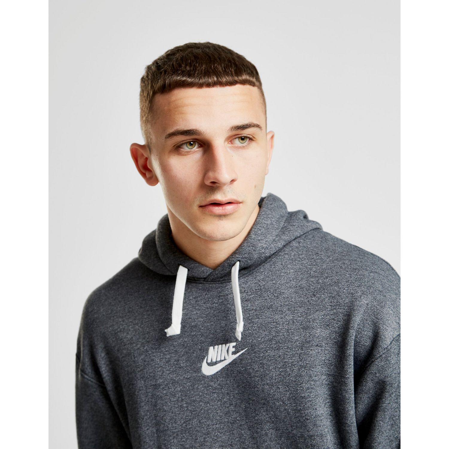nike heritage logo overhead hoodie