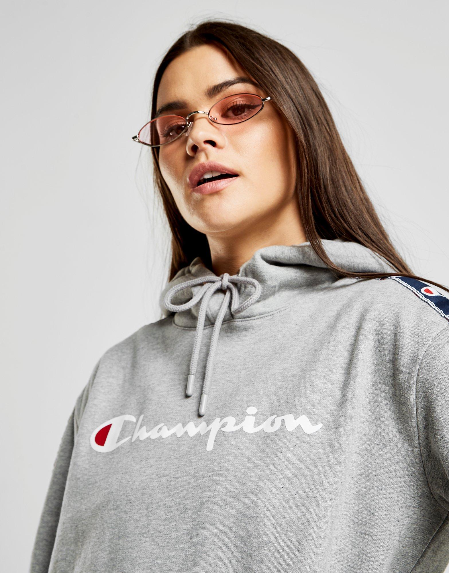 champion repeat logo boyfriend hoodie