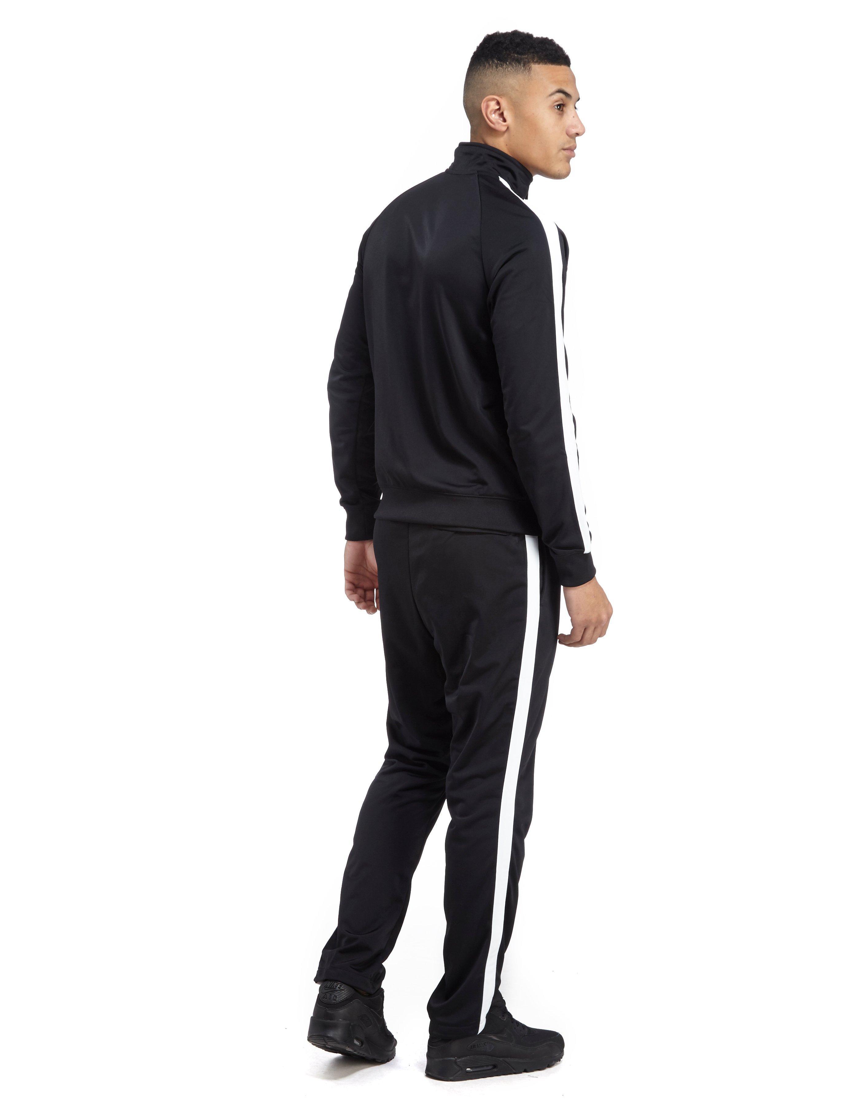 Nike Synthetic Season Poly Tracksuit in Black/White (Black) for Men - Lyst