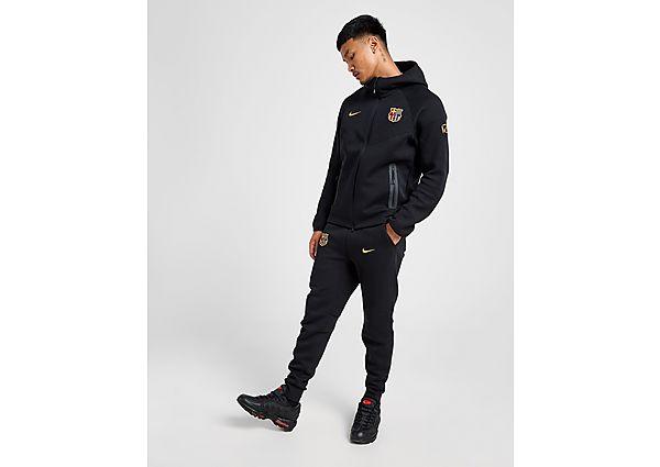 Nike Fc Barcelona Tech Fleece Joggers in Black for Men Lyst UK