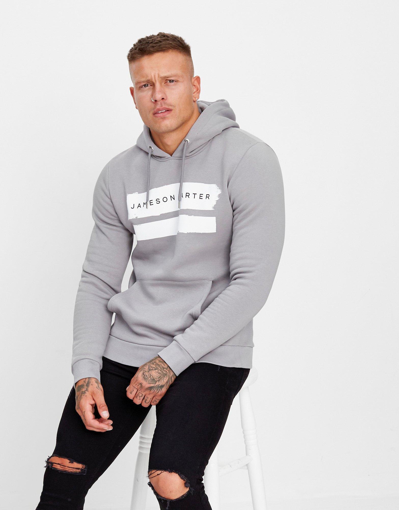 jameson carter paint stripe hoodie