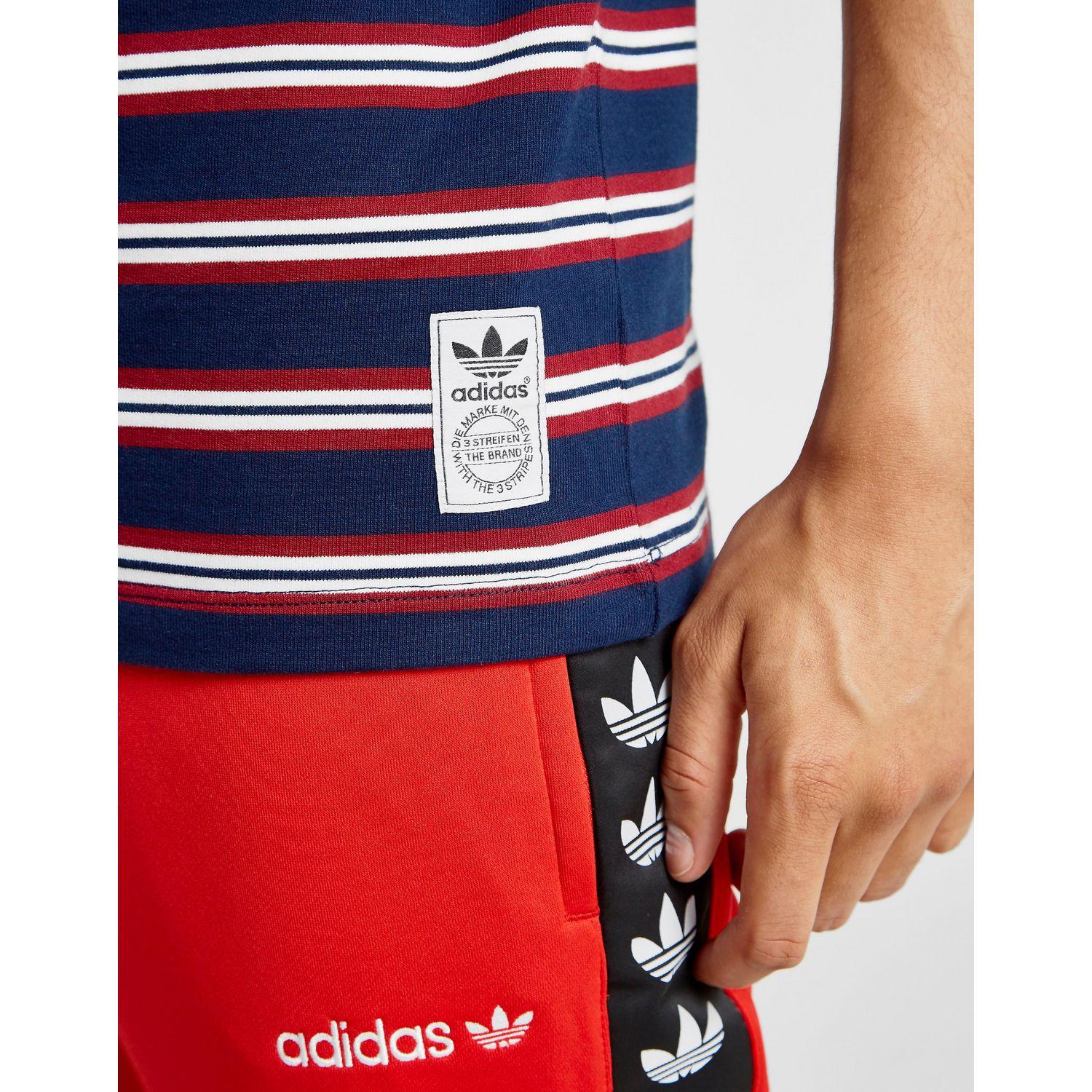 adidas st peter stripe t shirt