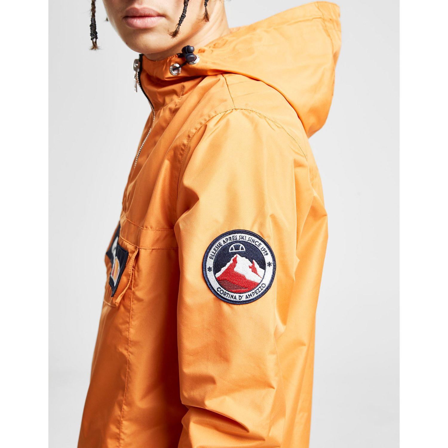 Ellesse Monaria Jacket in Orange/Navy 