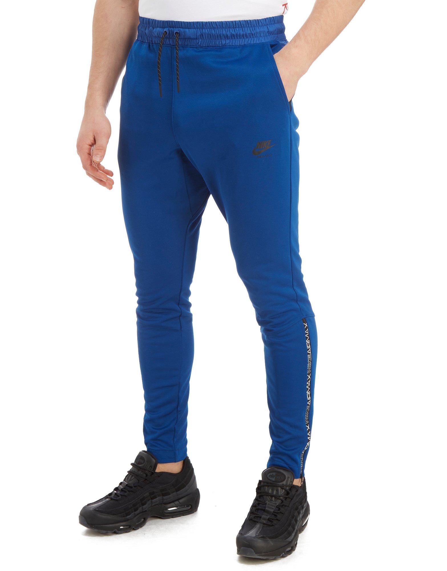 Nike Cotton Air Max Poly Pants in Blue 