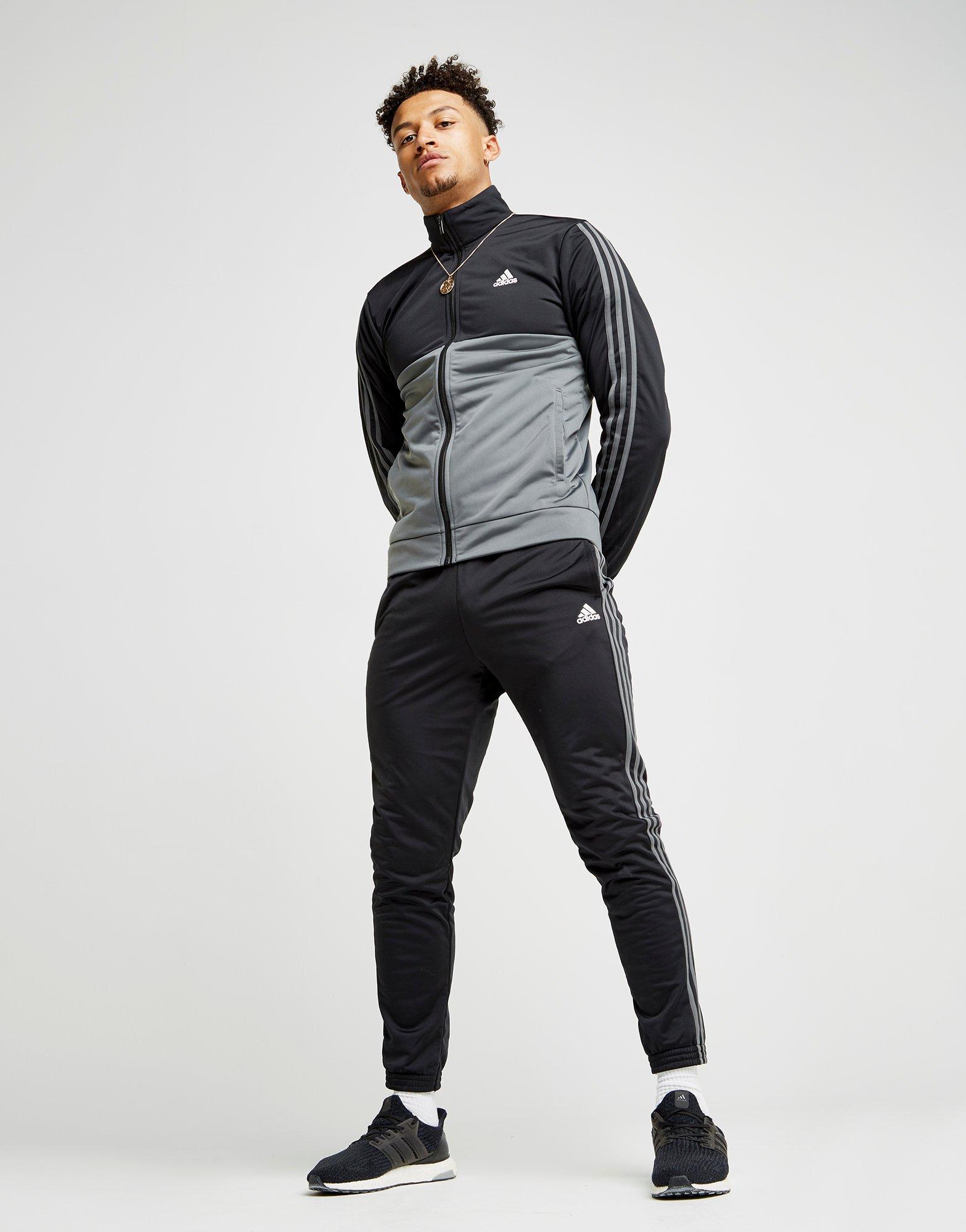 adidas three stripes tracksuit