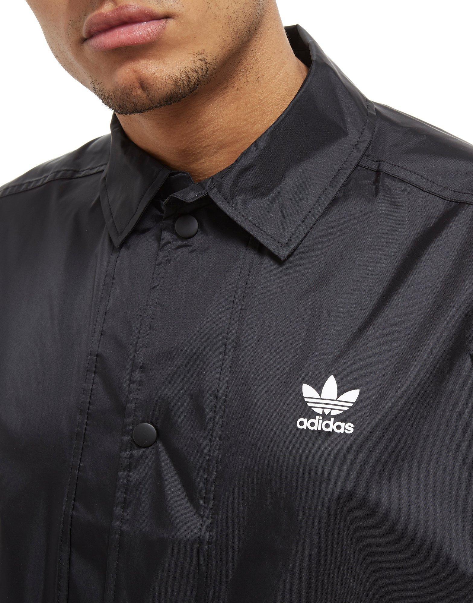 adidas originals trefoil coach jacket