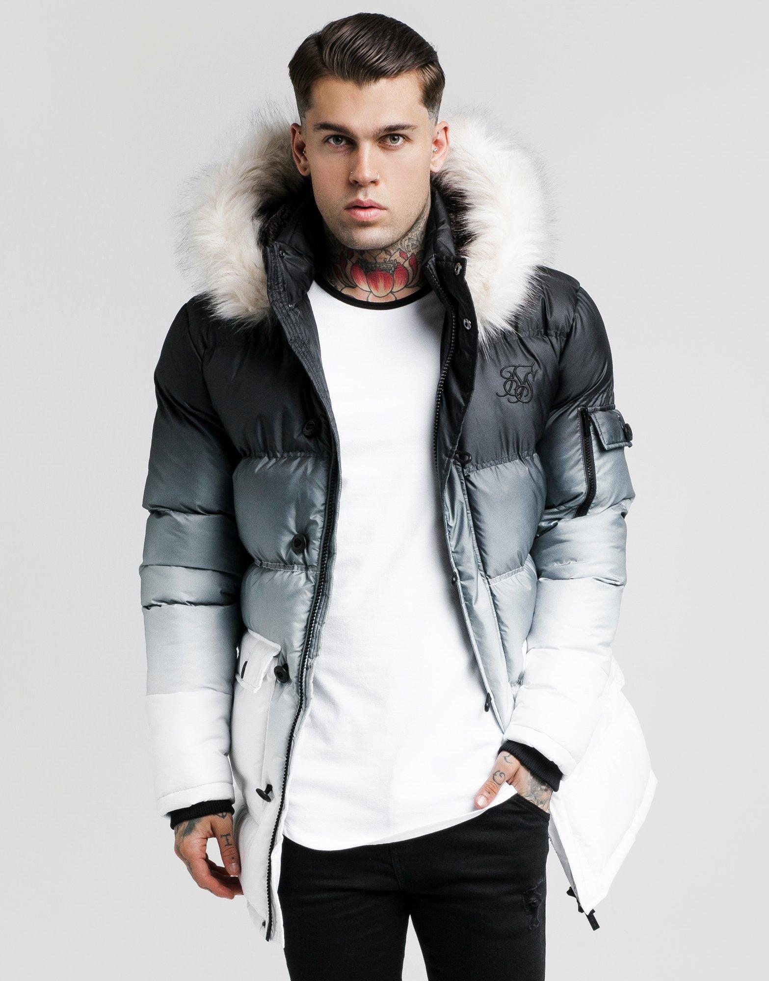 siksilk chaqueta fade parka