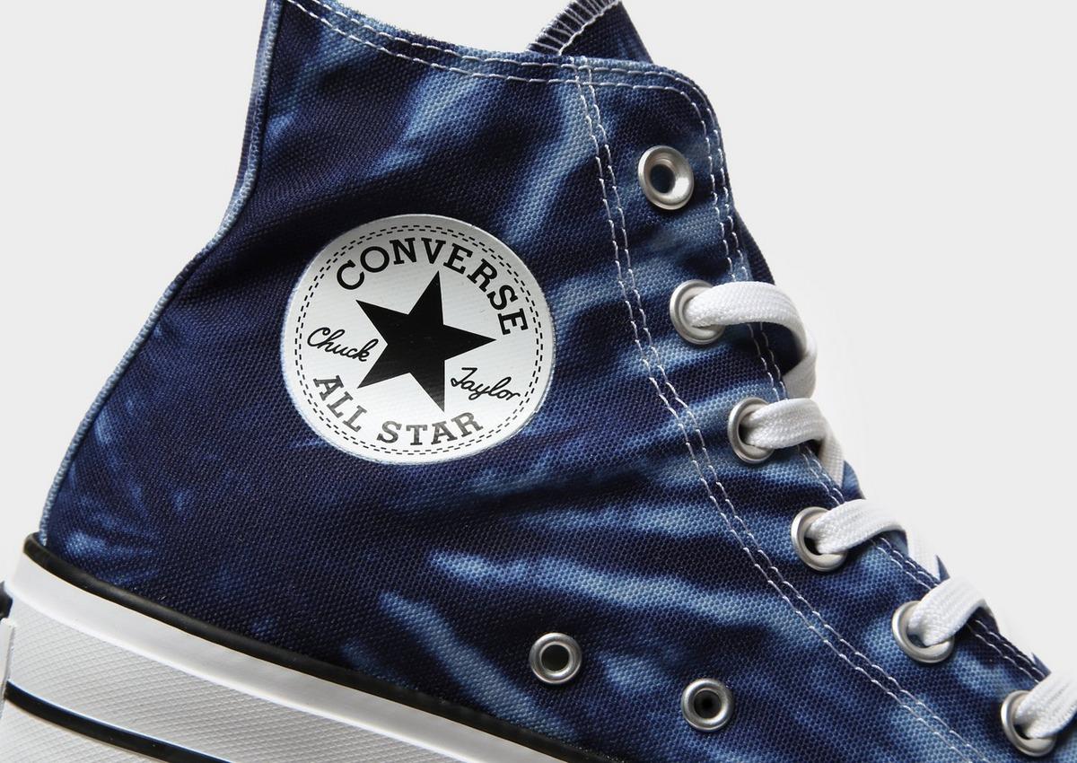 converse all star tie dye platform