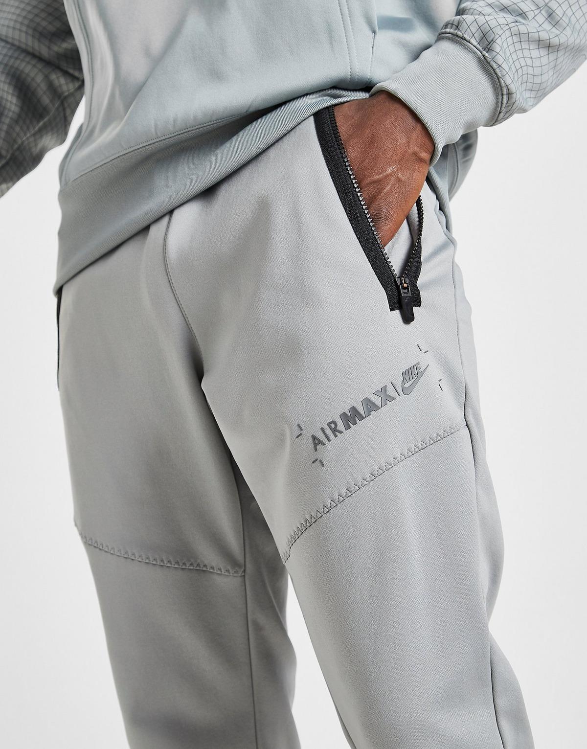 Nike Fleece Air Max Track Pants in Grey (Gray) for Men - Lyst