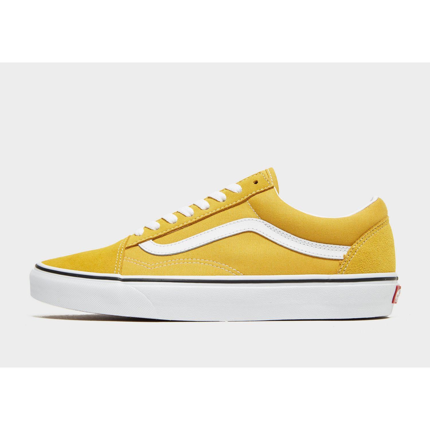 vans old skool yolk yellow