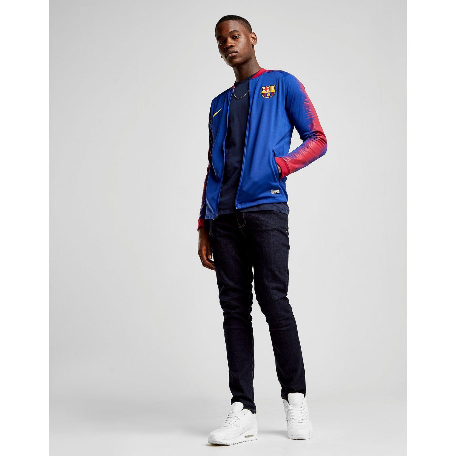 nike fc barcelona anthem jacket