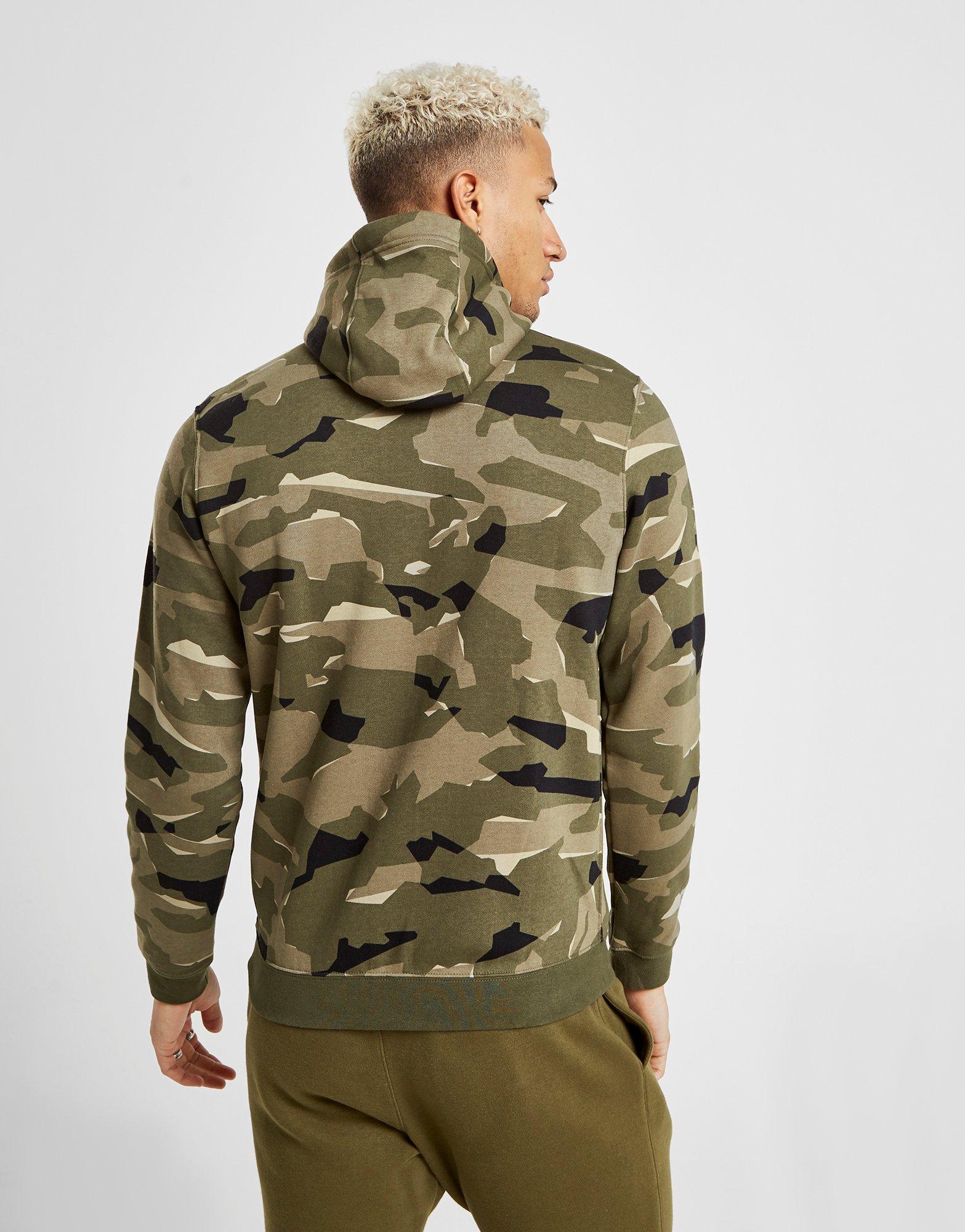 nike camo futura full zip hoodie