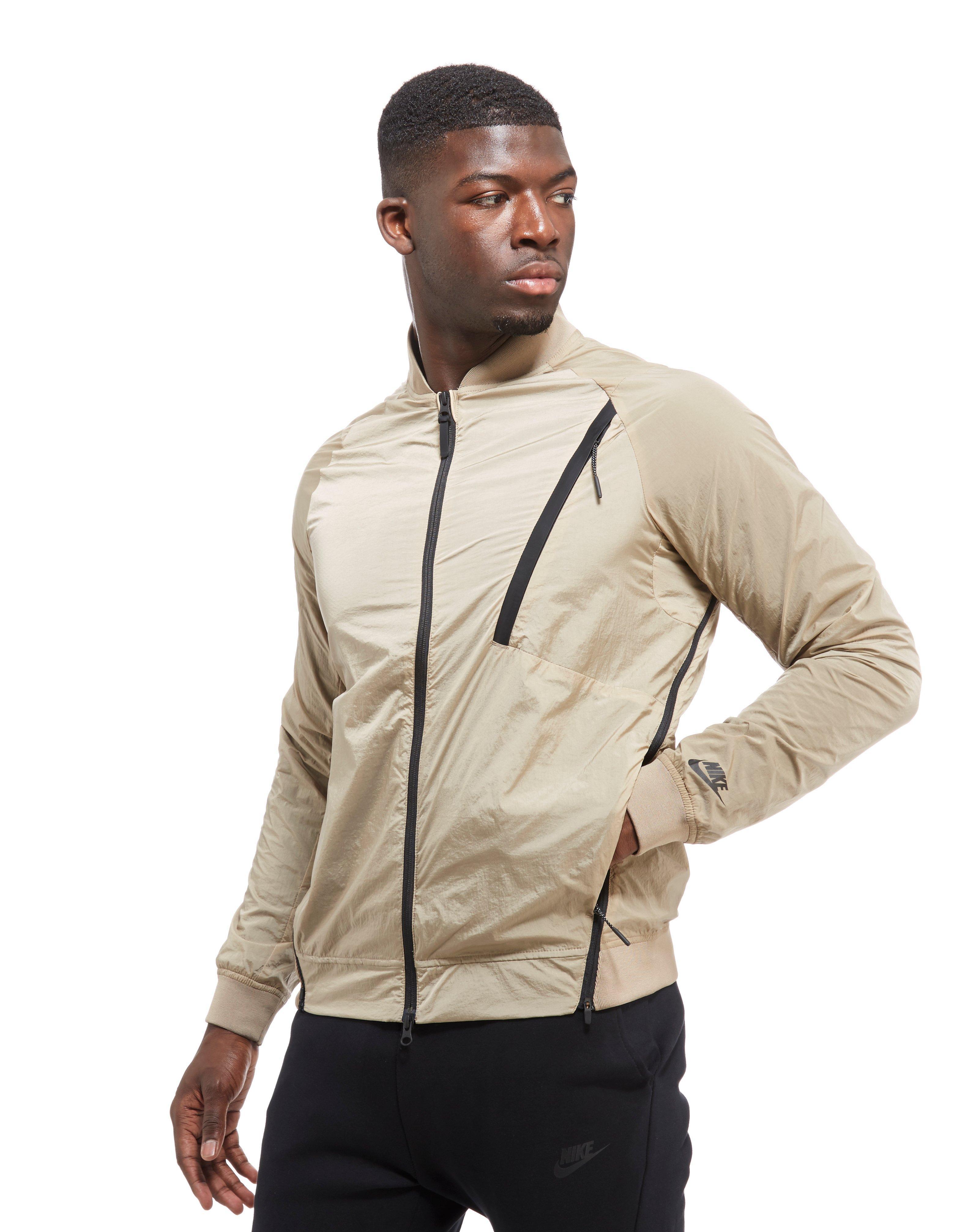 nike tech hypermesh varsity jacket