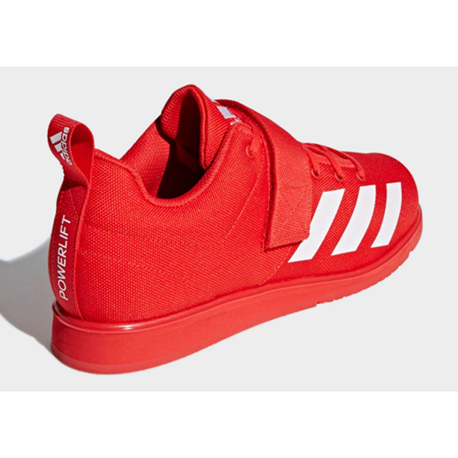 adidas Rubber Powerlift 4 Shoes in Red for Men - Lyst