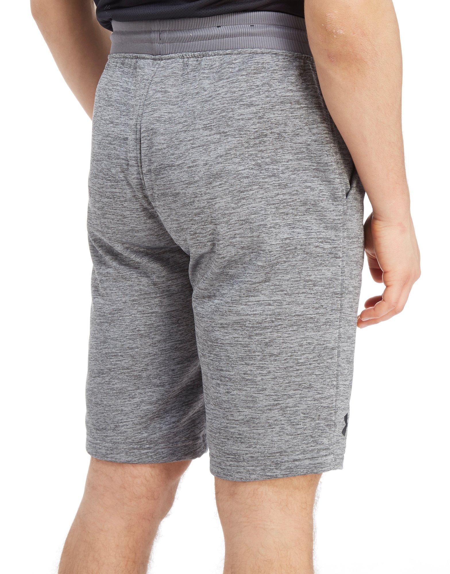 under armour fleece poly shorts