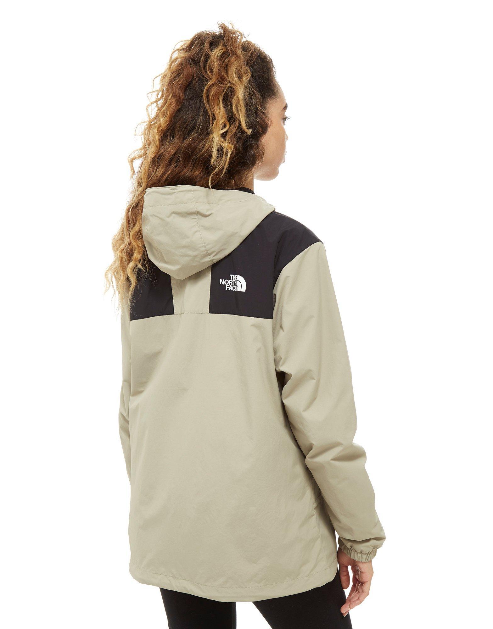 north face panel wind jacket