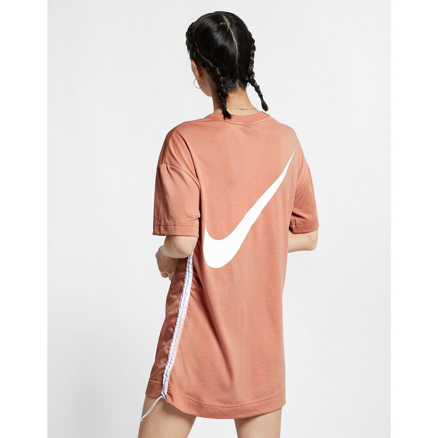 Download Nike Sportswear Swoosh Dress - Lyst