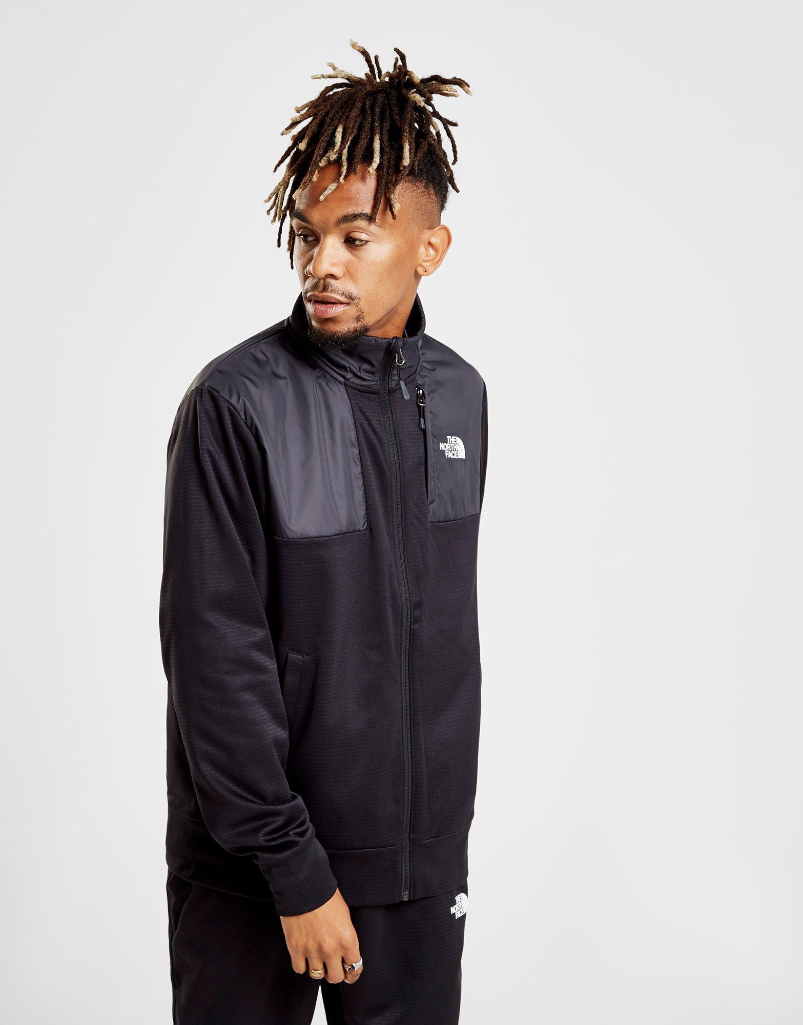 the north face track top