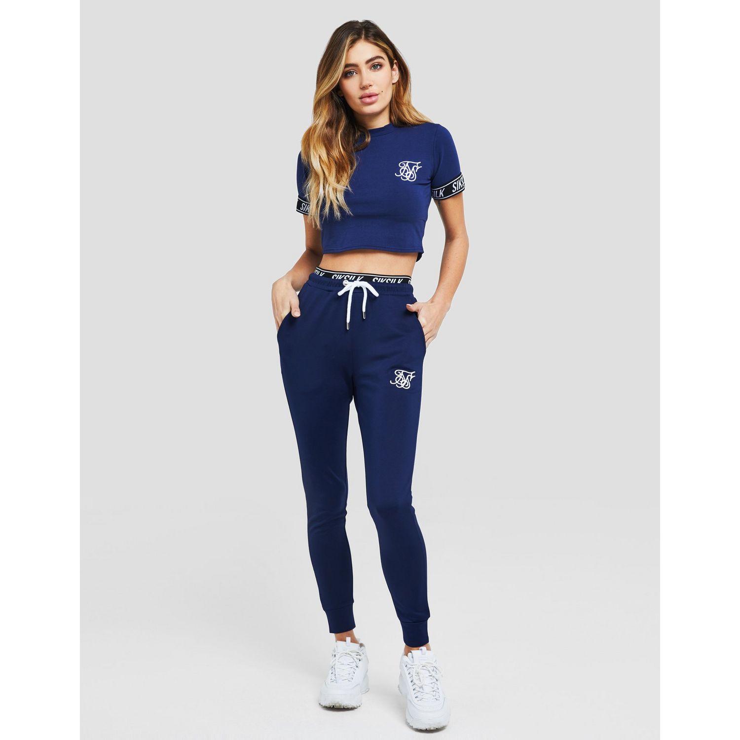 siksilk poly track pants
