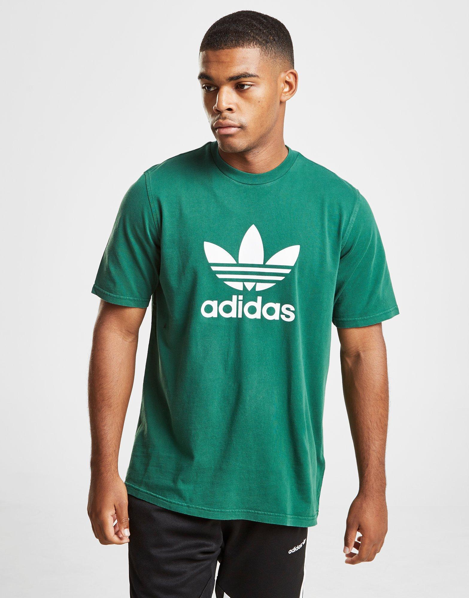 adidas originals green tshirt