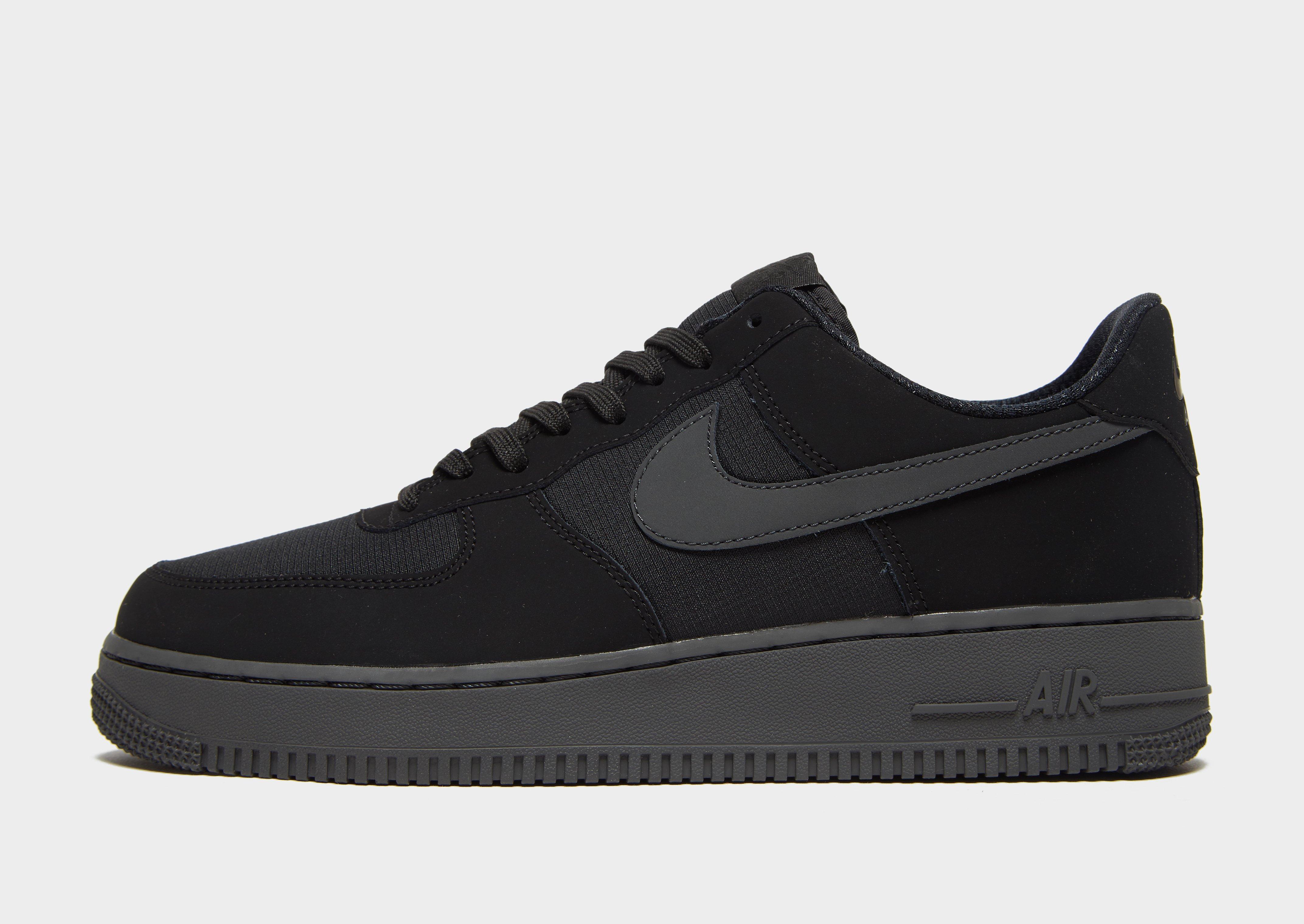 nike air force 1 essential low black