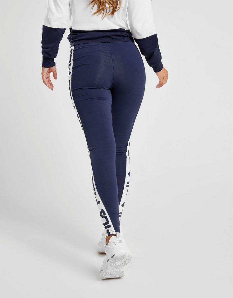 fila logo panel leggings
