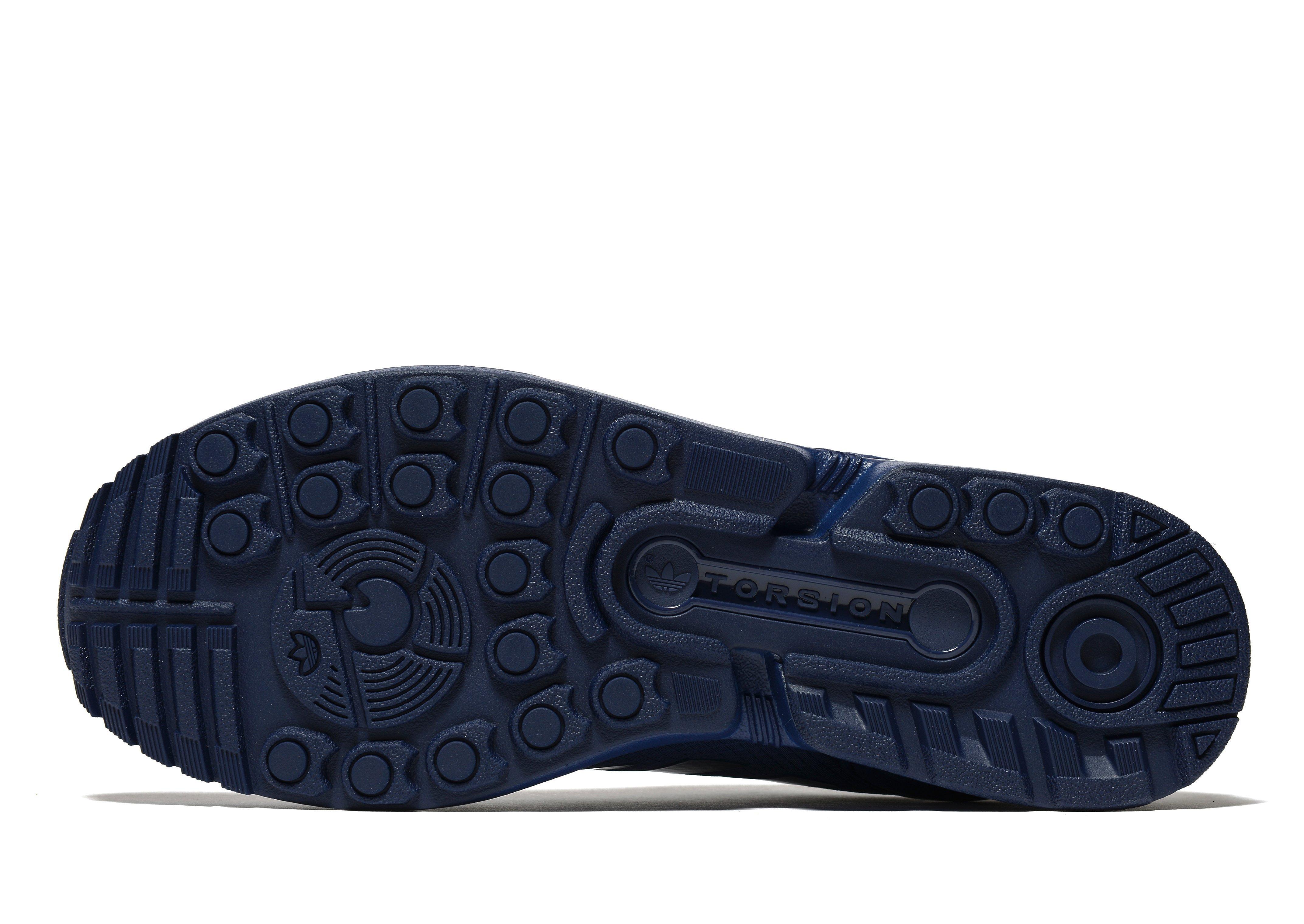 adidas zx flux navy blue and gold