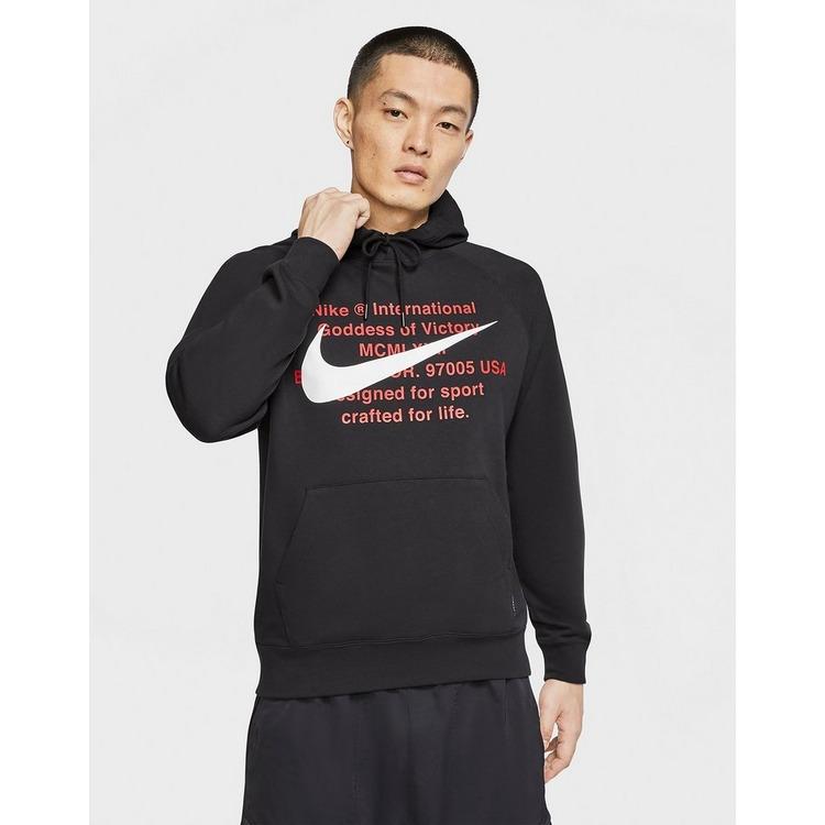 nike sportswear swoosh women's french terry hoodie