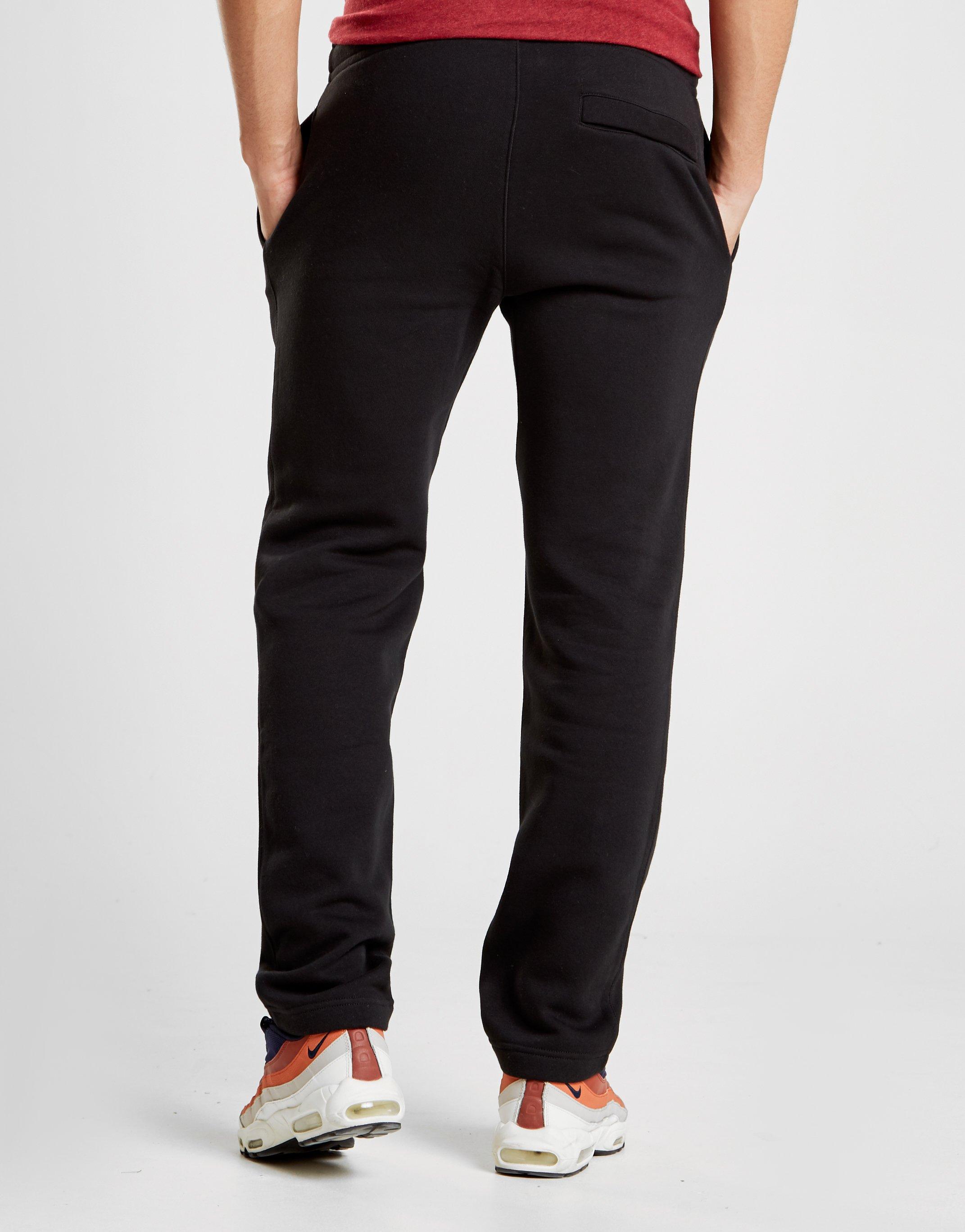 Nike Foundation Fleece Track Pants in Black for Men - Lyst