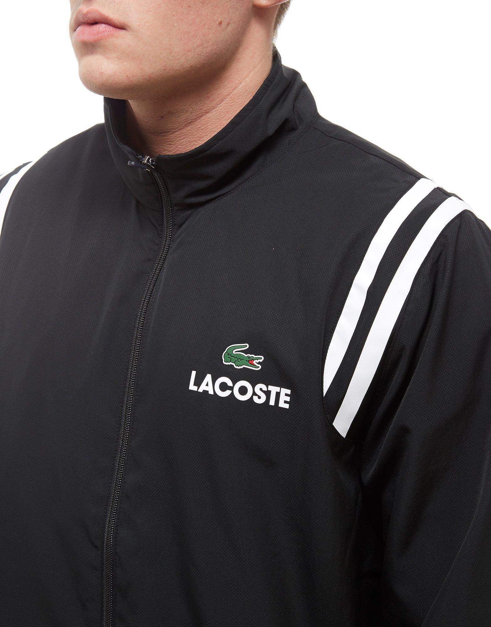 Lacoste black and white tracksuit Clearance