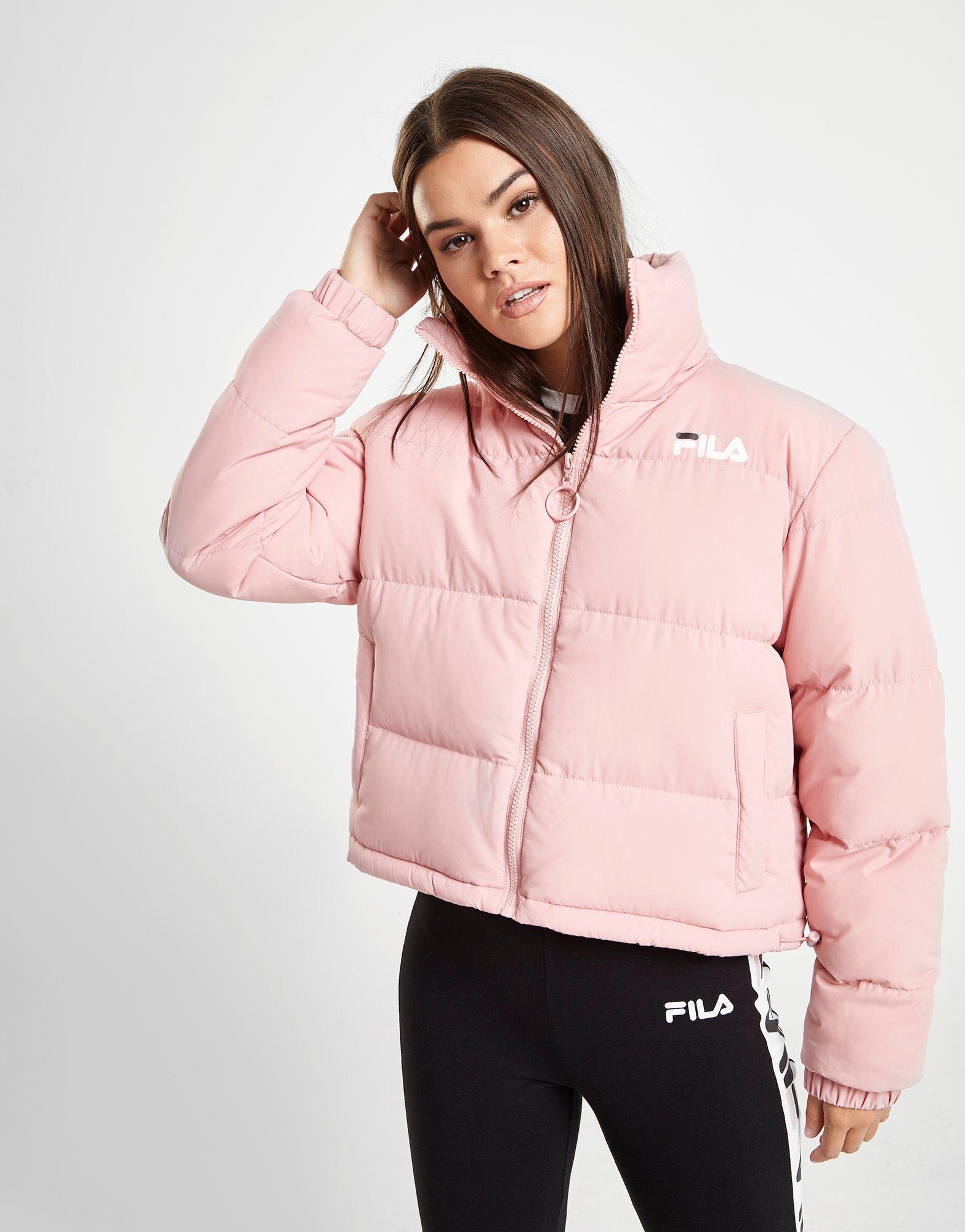 fila cropped puffer jacket