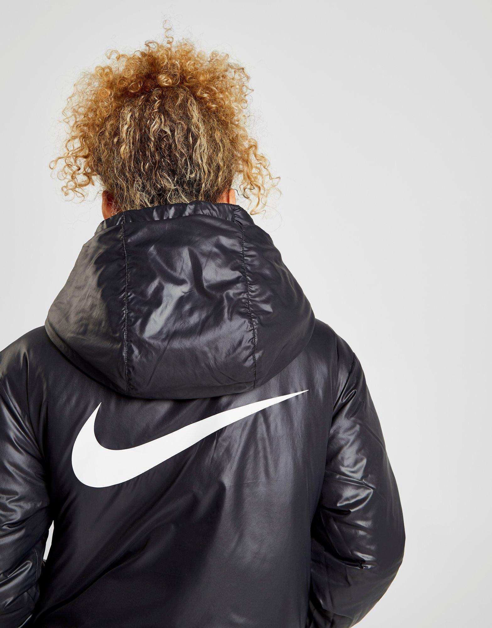 nike reversible padded parka jacket