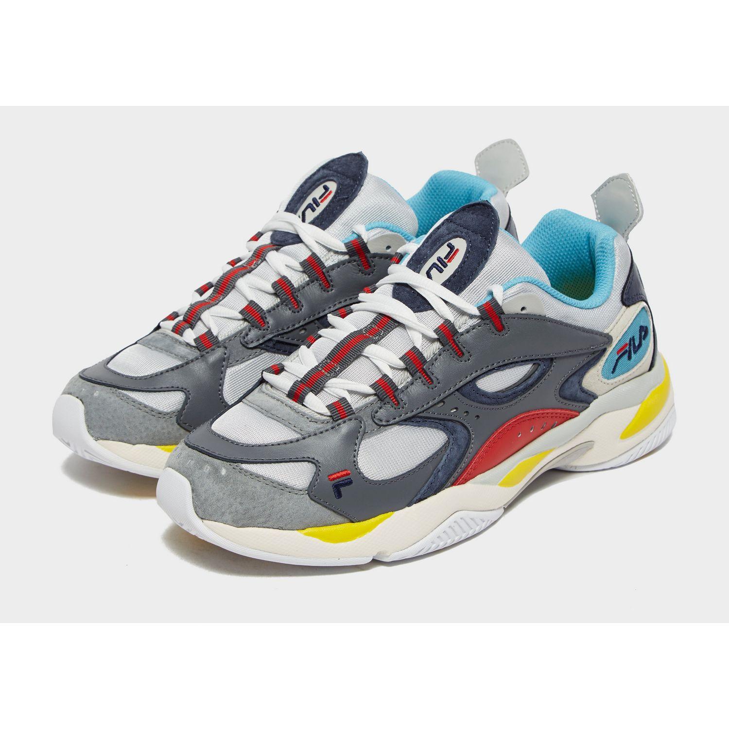 fila yellow and blue