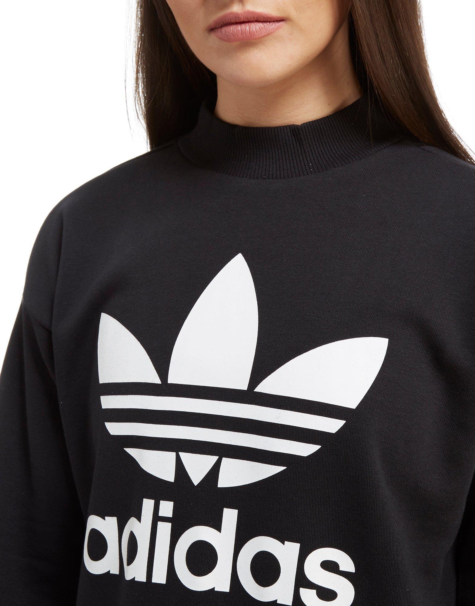adidas high neck trefoil dress