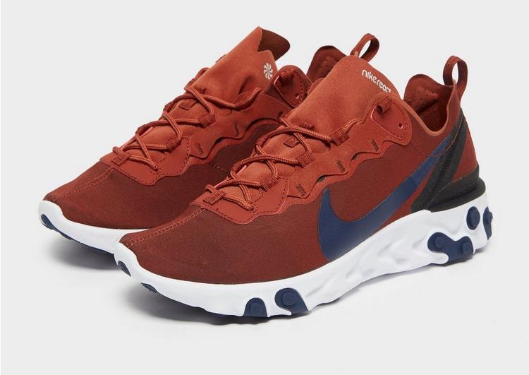 nike react element 55 burgundy