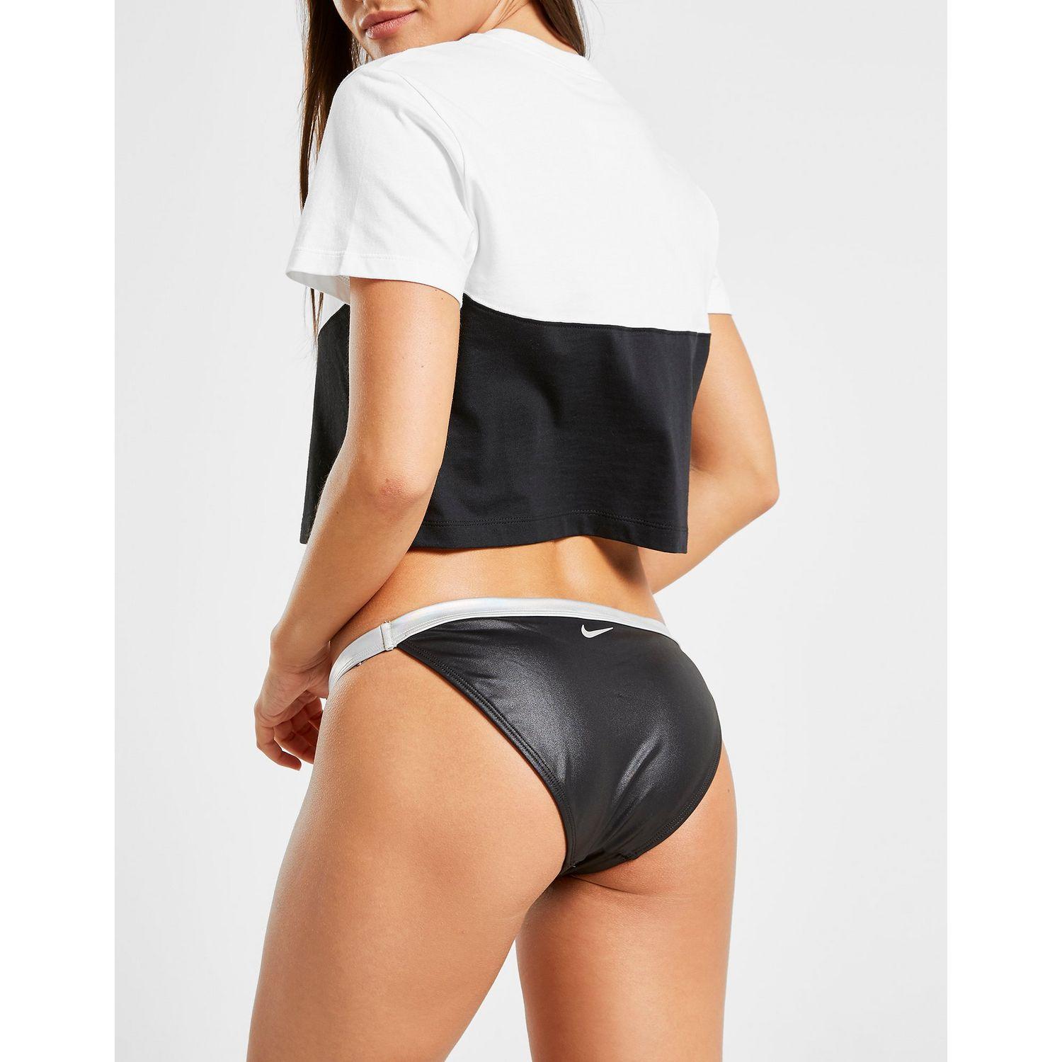 nike metallic swimsuit