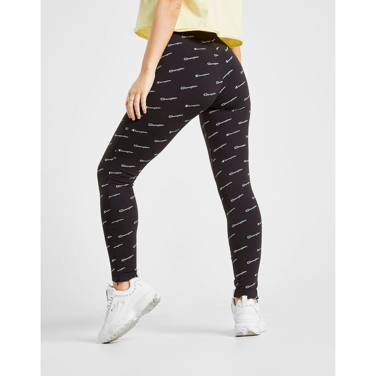 champion all over print leggings